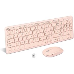 Keyboard and Mouse Combo(Pink) in Saudi Arabia