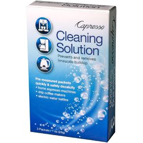 Capresso 640.13 Cleaning Solution 3 packets 1 oz (28g) (Packaging may vary),Blue,Small in Saudi Arabia