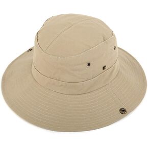 Wide Brim Sun Protection Boonie Hat for Men & Women- Perfect for Hiking, Fishing & Beach in Saudi Arabia