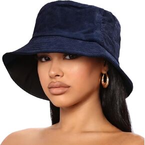 Corduroy Bucket Hat for Men and Women, Packable Sun Hat for Fishing in Saudi Arabia