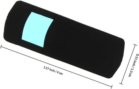Kisangel 2pcs Mobile Phone Webcam Cover Slide, Camera Protective Covers for Laptop and Mobile Phone, Abs Material, Easy to Install and Detach Privacy Protection Black Random Color in Kuwait