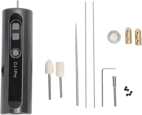 Fabater Electric Glue Removal Tool Phone Screen Degumming Remover, 9-Level Adjustable LCD Clean Machine with 2 Copper Tips, Polishing Heads, Cutting Blade, TypeC Rechargeable Battery (CJ 1Pro Glue in Kuwait