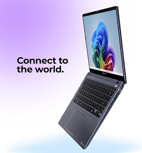 dynabook Portégé X40-M 14 بوصة WUXGA كمبيوتر محمول للأعمال، Intel Core Ultra 5 125H، ذاكرة الوصول العشوائي DDR5 سعة 16 جيجابايت، 512 جيجابايت PCIe NVMe SSD، Windows 11 Pro، Wi-Fi 6E، Thunderbolt 4، كاميرا ويب 5 ميجابكسل، ضمان لمدة 4 سنوات in Kuwait