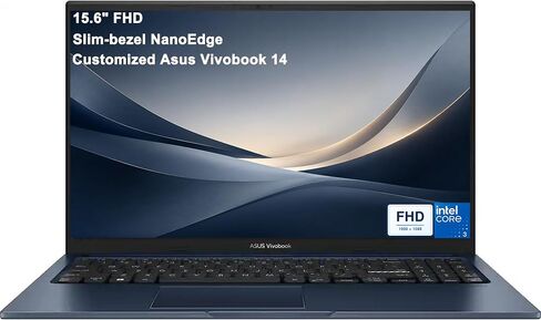 iCarp Customized Laptop Made with ASUS Vivobook 15 Next Gen AI Laptop 15.6" FHD 6-core Intel Core 3 100U 8GB/16GB/24GB/40GB DDR5 256GB/512GB/1TB/2TB Student Business Customized Computer Win11 in Kuwait