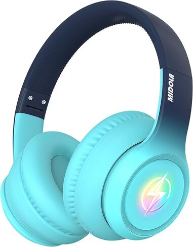 Kids Bluetooth Headphones Wireless,ANC,Safe Volume Limit 85/94dB Purple in Saudi Arabia