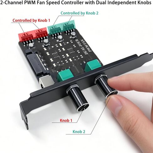 4 Pin 12V PWM PC Fan Speed HUB for 4pcs Fans in Saudi Arabia