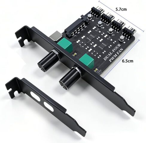 4 Pin 12V PWM PC Fan Speed HUB for 4pcs Fans in Saudi Arabia