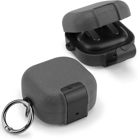 Anlinser Compatible with Samsung Galaxy Buds 4 Pro Case & Galaxy Buds 4 Case, Shockproof Protective Cover with Secure Lock, Army Green in Saudi Arabia