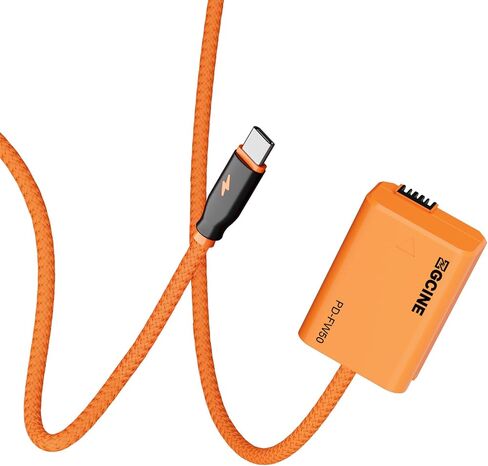 ZGCINE PD USB-C Cable Replacement NP-FW50 Dummy Battery Power Adapter Compatible for Sony A7 A7R A7S A7II A7RII A7SII in Saudi Arabia