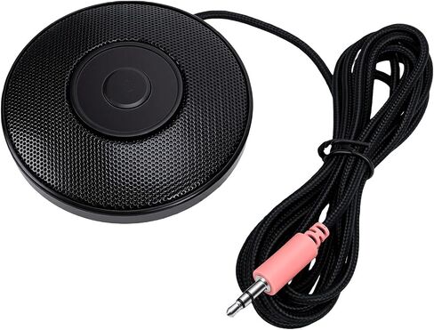 Noise Cancelling 3.5mm Computer Microphone Design for Online Calls and Gaming with 2m Cable in Saudi Arabia