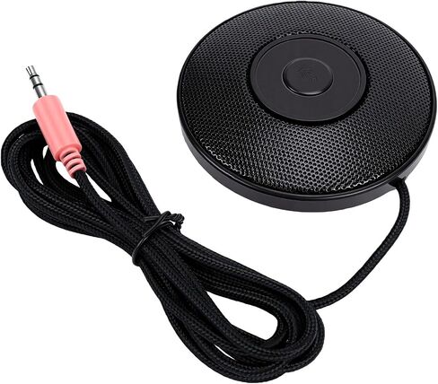 Noise Cancelling 3.5mm Computer Microphone Design for Online Calls and Gaming with 2m Cable in Saudi Arabia