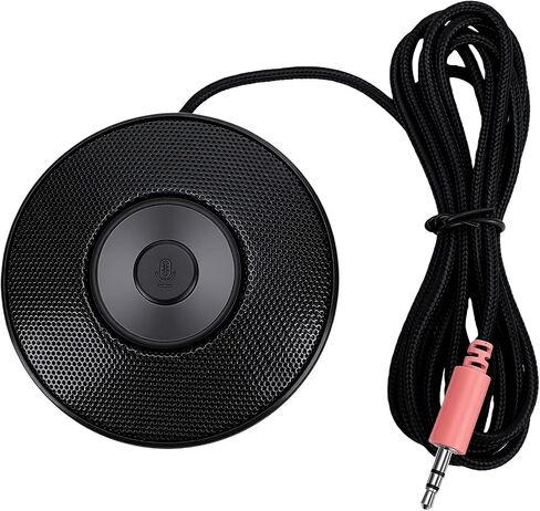 Noise Cancelling 3.5mm Computer Microphone Design for Online Calls and Gaming with 2m Cable in Saudi Arabia