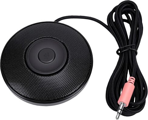 Noise Cancelling 3.5mm Computer Microphone Design for Online Calls and Gaming with 2m Cable in Saudi Arabia