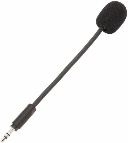 3.5mm Game Headset Microphone 5.91in Noise Cancelling Detachable Bendable Microphone for G735 Video Games Live Streaming in Saudi Arabia