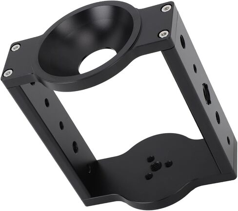 75mm Tripod Head Bowl Riser, Durable Aluminium Adapter for Video Camera Tripod DSLRs, Height Enhancement for Filmmaking, 5.4x4.6x3.0in in Saudi Arabia