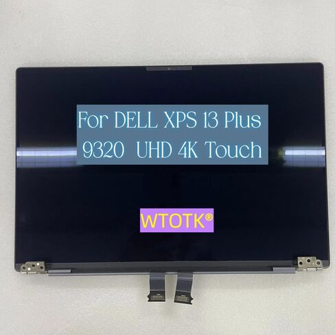 13.4" LCD Touch Screen Complete Top Assembly Replacement for Dell XPS 13 Plus 9320 / XPS 9320 UHD 4K (Gray) in Saudi Arabia