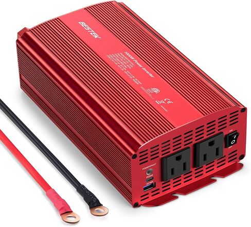 BESTEK 1000W Power Inverter for Vehicles DC 12V to AC 110V Inverter in Saudi Arabia
