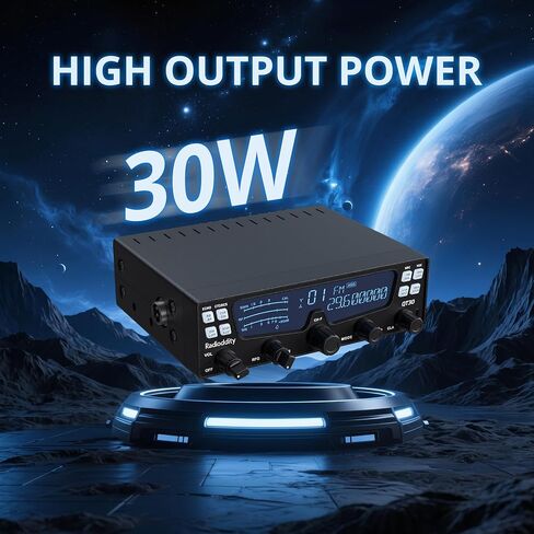 Radioddity QT30 10 Meter Radio 30W SSB Mobile Amateur Transceiver in Saudi Arabia