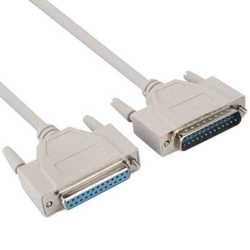 DB25 Serial Cable 25 Pin Male to Female Extension 1.5m in Kuwait