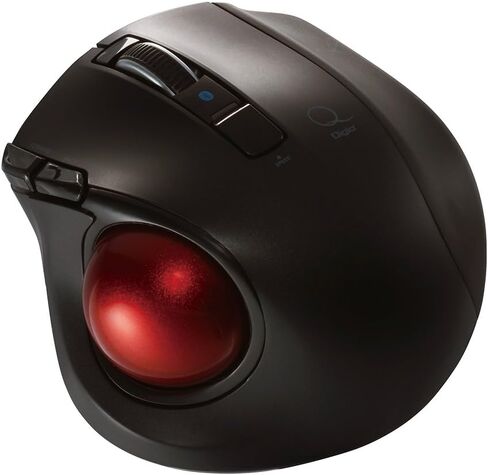 Nakabayashi Co,Ltd. Digio2 Bluetooth Wireless Trackball for Window PC and Mac and Android (Black) in Saudi Arabia