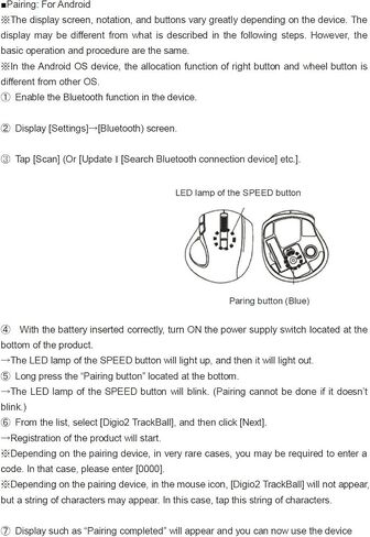 Nakabayashi Co,Ltd. Digio2 Bluetooth Wireless Trackball for Window PC and Mac and Android (Black) in Saudi Arabia