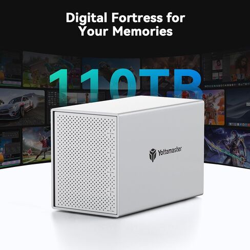 Yottamaster 512GB 2.5" SATA SSD & 5 Bay USB3.0 External HDD Enclosure in Saudi Arabia