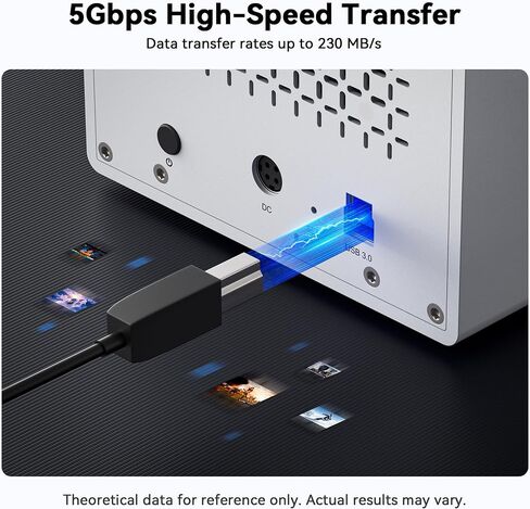 Yottamaster 512GB 2.5" SATA SSD & 5 Bay USB3.0 External HDD Enclosure in Saudi Arabia