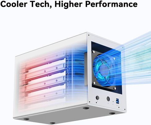 Yottamaster 512GB 2.5" SATA SSD & 5 Bay USB3.0 External HDD Enclosure in Saudi Arabia