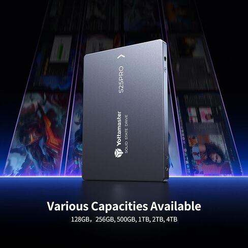 Yottamaster 512GB 2.5" SATA SSD & 5 Bay USB3.0 External HDD Enclosure in Saudi Arabia