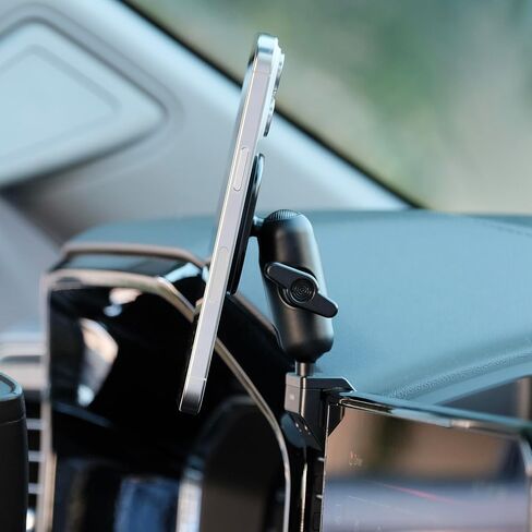 حامل هاتف Offroam غير قابل للشحن مصنوع من أجل MagSafe ومصنوع من أجل شيفروليه سيلفرادو 2022-2026، مصنوع من أجل Silverado HD 2024-2026، GMC Sierra 1500 2022-2026، Sierra HD 2024-2026 مع 13.4 بوصة. عرض in Kuwait