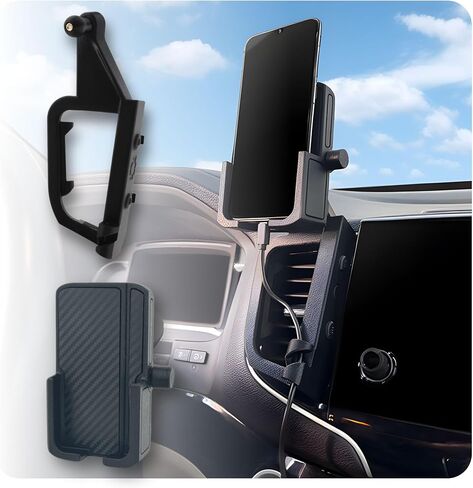 Phone Holder for Honda Pilot 2016-2022 Model Years/Custom Made/Easy to Install/No Tools Required in Saudi Arabia