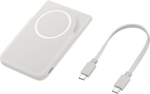 Samsung Qi2 5,000mAh Magnet Wireless Battery Pack, Grey in Kuwait