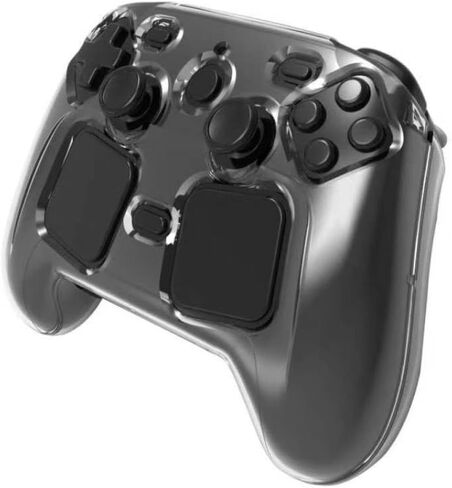Clear PC Hard Protective Case for Steam Controller 2, Anti-Yellowing Crystal Cover with Precision Cutouts, Snap-On Design, Puck Storage Cutout, Charging Friendly, Scratch Resistant Shell in Saudi Arabia