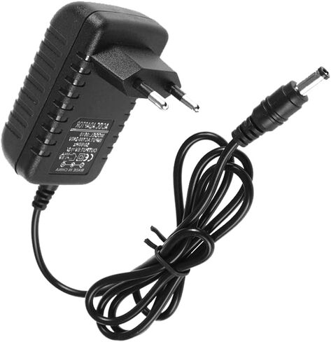 SEIWEI Power Supply Adapter AC/DC Charger Input Voltage AC 100V-240V Output Voltage 12V 1A Replacement Power Cord for Security Camera Monitor Swing TV Box, European Standard in Saudi Arabia