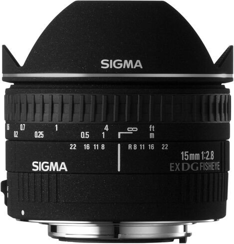 Sigma 15mm f/2.8 EX DG Diagonal Fisheye Lens for Canon SLR Cameras (Renewed) in Saudi Arabia