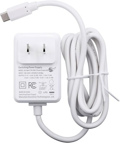 Orange Pi Official Type-C Power Supply US Plug for Orange Pi Single Board Computer, Multiple Circuit Protection Type-C Power Adapter(5V5A Type C) in Saudi Arabia