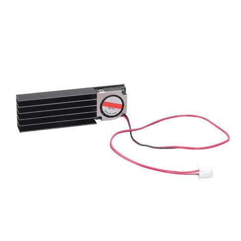 Dual-Sided Aluminum SSD Cooler with 5V Fan for NVMe 2280 in Saudi Arabia