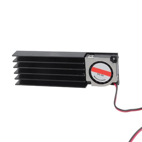 Dual-Sided Aluminum SSD Cooler with 5V Fan for NVMe 2280 in Saudi Arabia