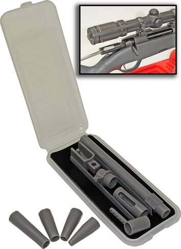 MTM SBK Screw-It Deluxe Bore Guide Kit, USA Made, Gray/Clear in Saudi Arabia