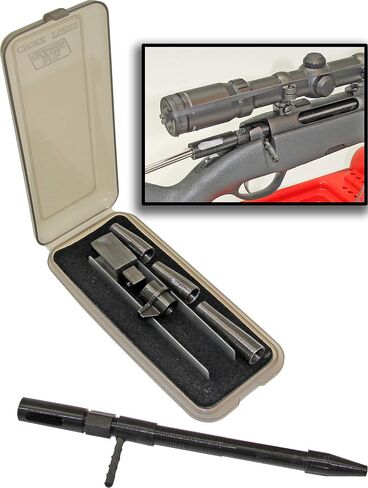 MTM SBK Screw-It Deluxe Bore Guide Kit, USA Made, Gray/Clear in Saudi Arabia
