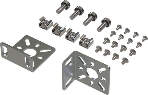 Rack Mount Kit for Switch, Stainless Steel Universal1U Rack Ears for Most Cisco NETGEAR Dell D-Link Linksys HP etc 16/24/48 Series Switches in Saudi Arabia