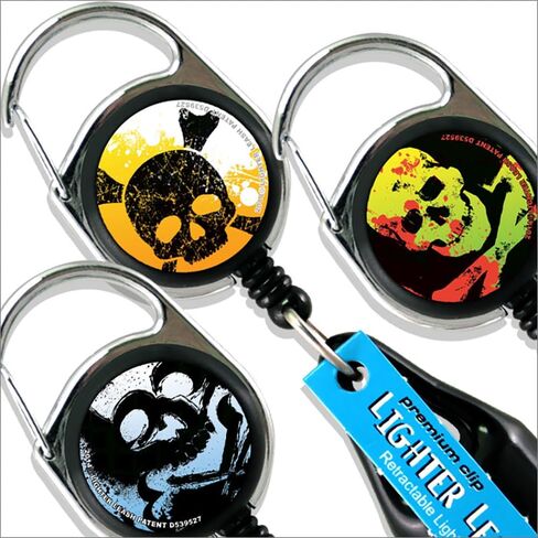 LIGHTER LEASH Premium Clip Skulls Series in Saudi Arabia