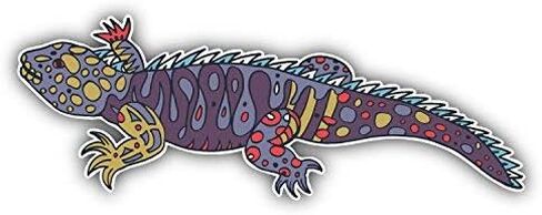 Iguana Animal Doodle Waves Pattern Art Decorative Scrapbooking Sticker Waterproof Vinyl Stickers for Water Bottle, Laptop & Phone Case – 50 Pack in Saudi Arabia