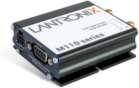 Lantronix M110 Series Industrial Cellular Modem - Compact Serial-to-Cellular Industrial Modem; M113 Dual-Mode LTE-M/NB-IoT, M114 LTE Cat-1bis, with RS-232 Serial, USB-C and 2 Versatile I/O in Saudi Arabia