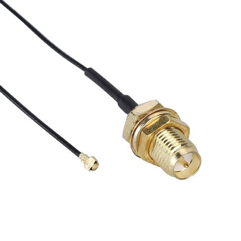 2Pcs WiFi Antenna Extension Cable High Gain RPSMA to NGFF M.2 Connector for Enhanced Wireless Performance 31cm in Saudi Arabia