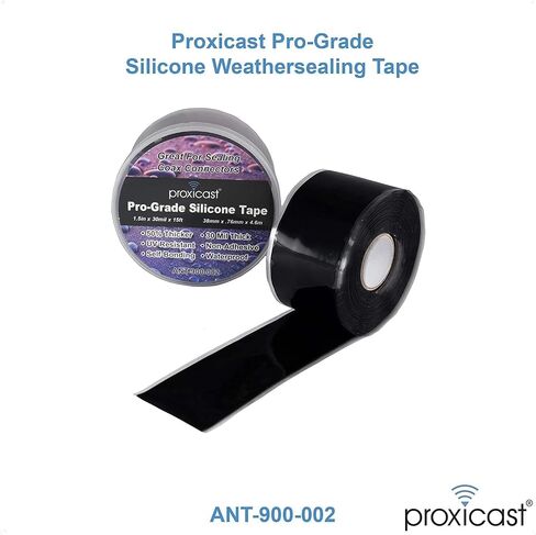 10 dBi 4G/5G/WiFI Omni Antenna + 3 ft Pro-Grade Coax Cable + Free Tape Bundle (ANT-126-002-BDL-03) in Saudi Arabia