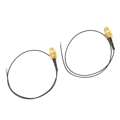 M.2 WiFi External Antenna Cable, Practical 30cm Extension for Enhanced Connectivity, Suitable for Various Wireless Cards, 2 Units in Saudi Arabia