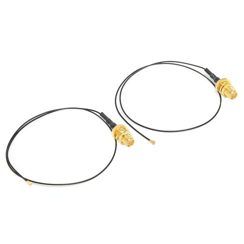M.2 WiFi External Antenna Cable, Practical 30cm Extension for Enhanced Connectivity, Suitable for Various Wireless Cards, 2 Units in Saudi Arabia