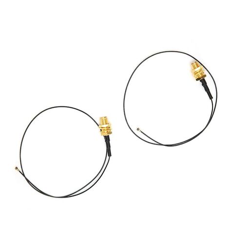 M.2 WiFi Antenna Cable, Durable External Adapter for Improved Reception, 30cm Length, Perfect for Wireless Network Cards, 2 Pcs in Saudi Arabia
