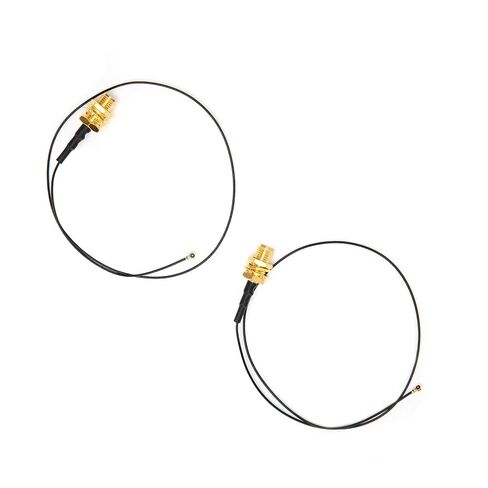 M.2 WiFi Antenna Cable, Durable External Adapter for Improved Reception, 30cm Length, Perfect for Wireless Network Cards, 2 Pcs in Saudi Arabia